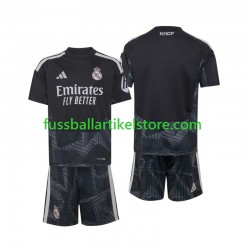 Real Madrid Heimausrüstung Torwart 2026-2027 Kinder Set(Trikot und Hose) S/S