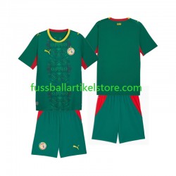 Senegal Auswärtsausrüstung 2026 2027 Kinder Set(Trikot und Hose) S/S