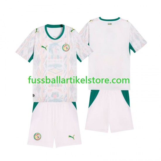 Senegal Heimausrüstung 2026 2027 Kinder Set(Trikot und Hose) S/S