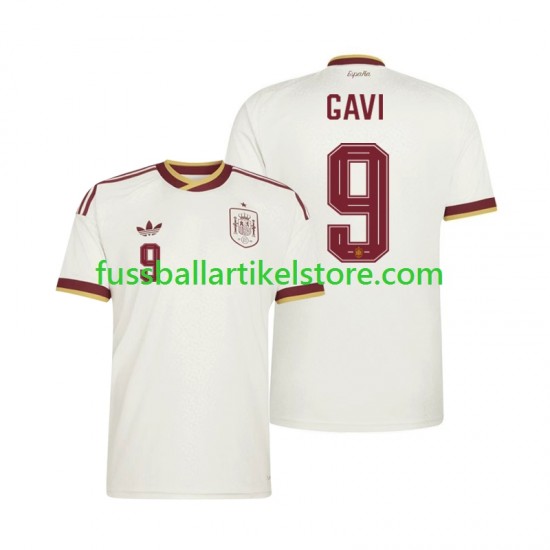 Spanien Auswärtsausrüstung Gavi 9 World Cup 2026 Herren Trikot S/S