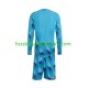 Spanien Heimausrüstung Torwart World Cup 2026 Kinder Set(Trikot und Hose) L/S