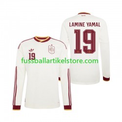 Spanien Auswärtsausrüstung Lamine Yamal 19 World Cup 2026 Herren Trikot L/S