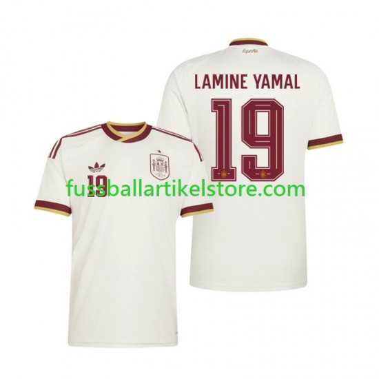 Spanien Auswärtsausrüstung Lamine Yamal 19 World Cup 2026 Herren Trikot S/S