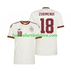 Spanien Auswärtsausrüstung Martin Zubimendi 18 World Cup 2026 Herren Trikot S/S