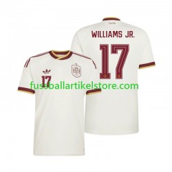 Spanien Auswärtsausrüstung Nico Williams 17 World Cup 2026 Herren Trikot S/S