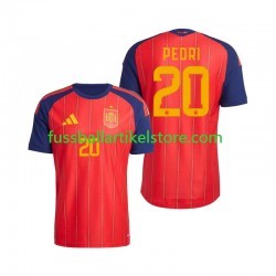 Spanien Heimausrüstung Pedri 20 World Cup 2026 Herren Trikot S/S