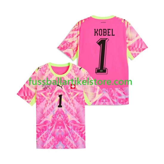 Schweiz Auswärtsausrüstung Torwart Gregor Kobel 1 World Cup 2026 Herren Trikot S/S