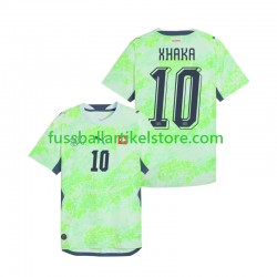 Schweiz Auswärtsausrüstung Granit Xhaka 10 World Cup 2026 Herren Trikot S/S