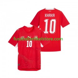Schweiz Heimausrüstung Granit Xhaka 10 World Cup 2026 Herren Trikot S/S