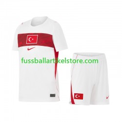 Türkei Auswärtsausrüstung World Cup 2026 Kinder Set(Trikot und Hose) S/S