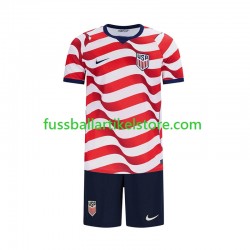 USA Heimausrüstung World Cup 2026 Kinder Set(Trikot und Hose) S/S