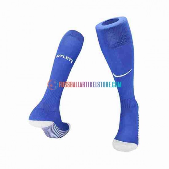 Atlético Madrid Auswärts 2023-2024 Blau Fußballsocken