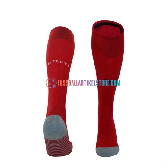 Atlético Madrid Heim 2023-2024 Rot Fußballsocken