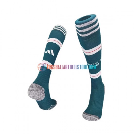 Manchester United Auswärts 2023-2024 Fußballsocken