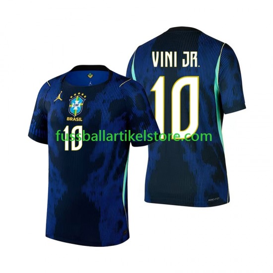 Brasilien Auswärtsausrüstung Vinicius Junior 10 World Cup 2026 Herren Trikot S/S
