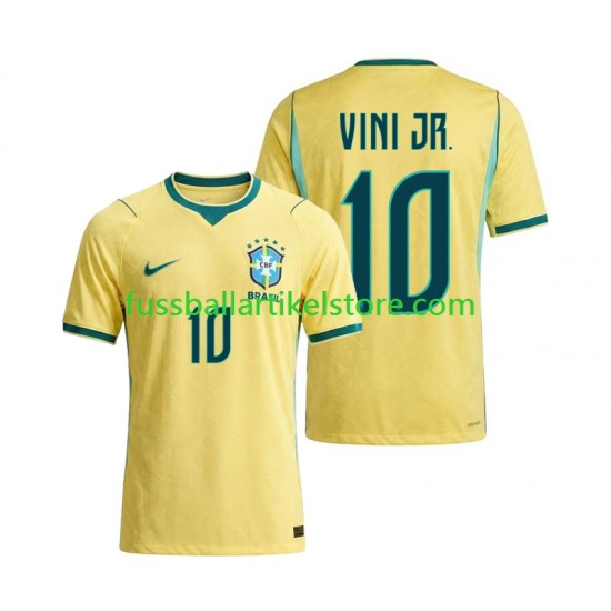 Brasilien Heimausrüstung Vinicius Junior 10 World Cup 2026 Herren Trikot S/S