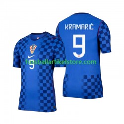 Kroatien Auswärtsausrüstung Andrej Kramaric 9 World Cup 2026 Herren Trikot S/S