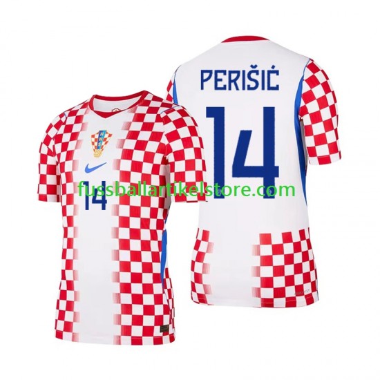 Kroatien Heimausrüstung Ivan Perisic 14 World Cup 2026 Herren Trikot S/S