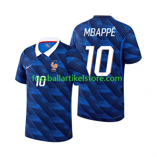 Frankreich Heimausrüstung Mbappé Kylian 10 World Cup 2026 Herren Trikot S/S