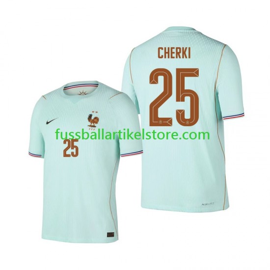 Frankreich Auswärtsausrüstung Rayan Cherki 25 World Cup 2026 Herren Trikot S/S