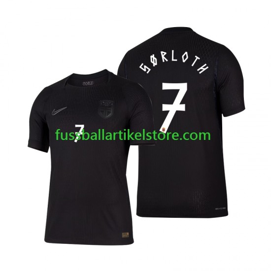 Norwegen Auswärtsausrüstung Alexander Sorloth 7 World Cup 2026 Herren Trikot S/S