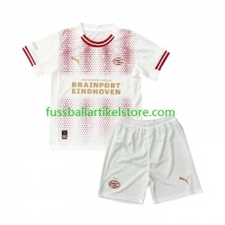 PSV Eindhoven Viertesausrüstung Efteling 2025-2026 Kinder Set(Trikot und Hose) S/S