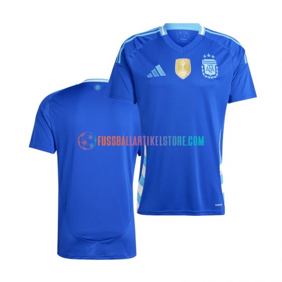 Argentinien Auswärtsausrüstung Copa America 2024 Herren Trikot Blau S/S