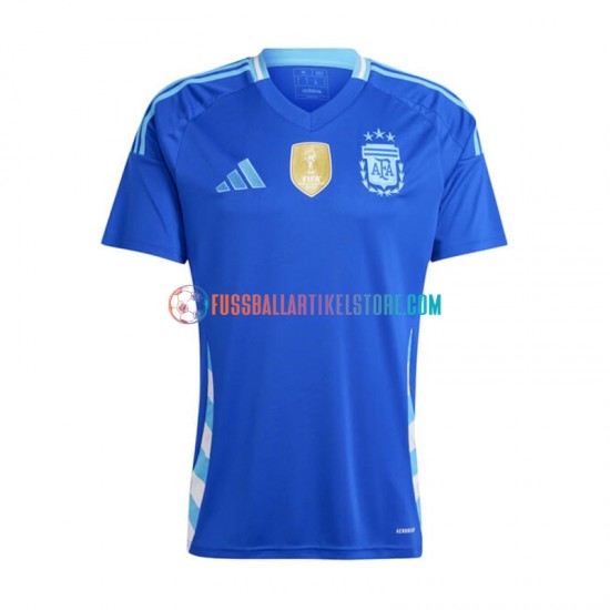 Argentinien Auswärtsausrüstung Copa America 2024 Herren Trikot Blau S/S