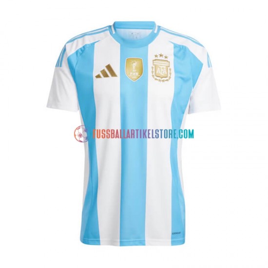 Argentinien Heimausrüstung Copa America 2024 Herren Trikot Blau Weiß S/S