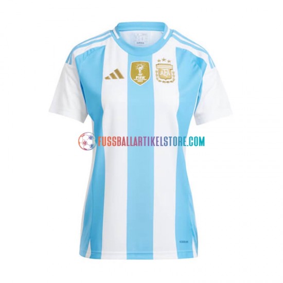 Argentinien Heimausrüstung Copa America 2024 Frauen trikot Blau Weiß S/S