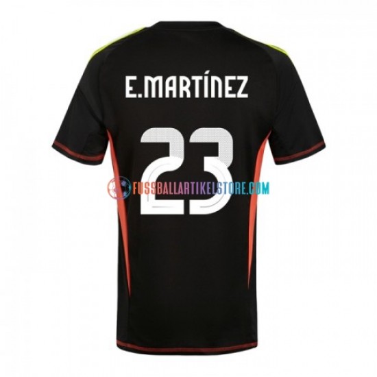 Argentinien Heimausrüstung Torwart Emiliano Martinez 23 Copa America 2024 Herren Trikot Schwarz S/S