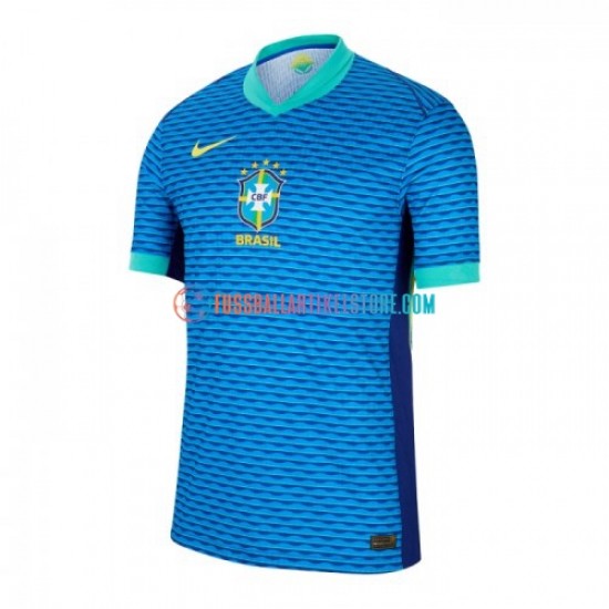 Brasilien Auswärtsausrüstung Copa America 2024 Herren Trikot Blau S/S