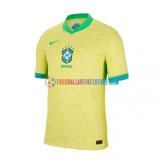 Brasilien Heimausrüstung Copa America 2024 Herren Trikot S/S