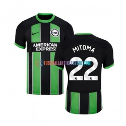 Brighton Hove Albion Auswärtsausrüstung Mitoma 22 2023-2024 Herren Trikot S/S