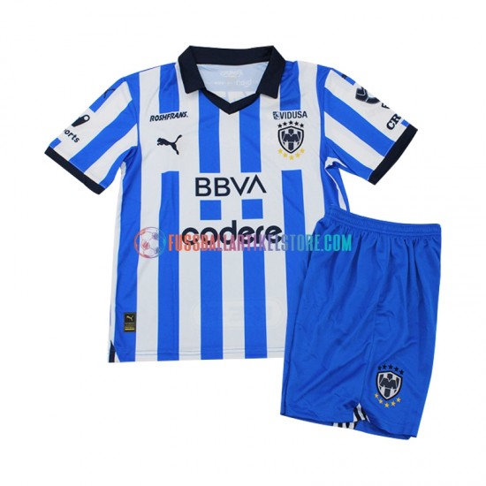 CF Monterrey Heimausrüstung 2023-2024 Kinder Set(Trikot und Hose) S/S