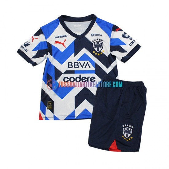 CF Monterrey Ausweichausrüstung 2023-2024 Kinder Set(Trikot und Hose) S/S