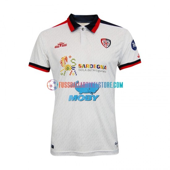 Cagliari Auswärtsausrüstung 2023-2024 Herren Trikot S/S