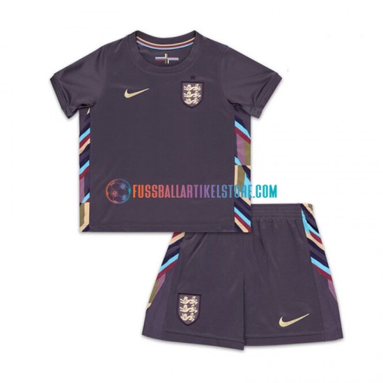 England Auswärtsausrüstung Euro 2024 Kinder Set(Trikot und Hose) S/S