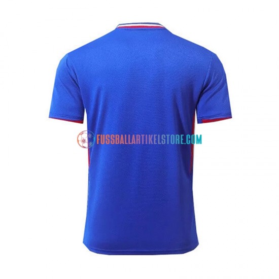 Frankreich Heimausrüstung Euro 2024 Herren Trikot Blau S/S