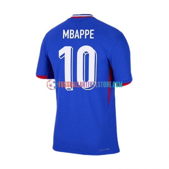 Frankreich Heimausrüstung Mbappé Kylian 10 Euro 2024 Herren Trikot Blau S/S