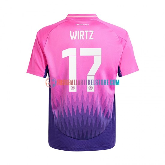 Deutschland Auswärtsausrüstung Florian Wirtz 17 Euro 2024 Herren Trikot S/S