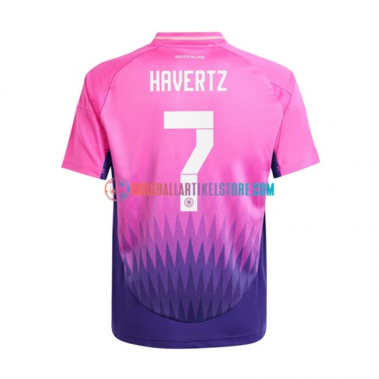 Deutschland Auswärtsausrüstung Havertz 7 Euro 2024 Herren Trikot S/S