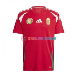 Ungarn Heimausrüstung Euro 2024 Herren Trikot Rot S/S