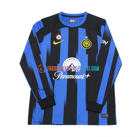 Inter Mailand Heimausrüstung 2023-2024 Herren Trikot L/S