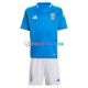 Italien Heimausrüstung Euro 2024 Kinder Set(Trikot und Hose) Blau S/S