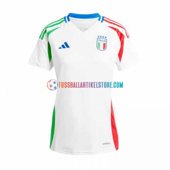 Italien Auswärtsausrüstung Euro 2024 Frauen trikot Weiß S/S