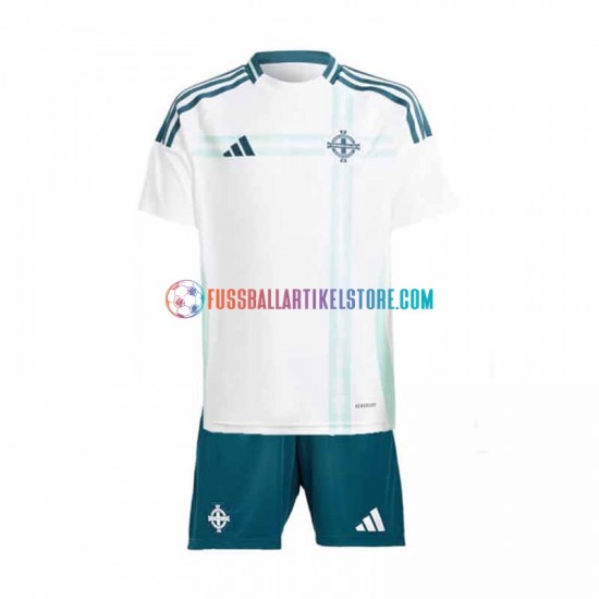 NordirlanAd Auswärtsausrüstung 2024 Kinder Set(Trikot und Hose) S/S