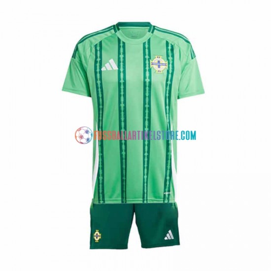 NordirlanAd Heimausrüstung 2024 Kinder Set(Trikot und Hose) S/S