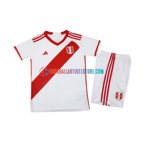 Peru Heimausrüstung 2023 Kinder Set(Trikot und Hose) S/S