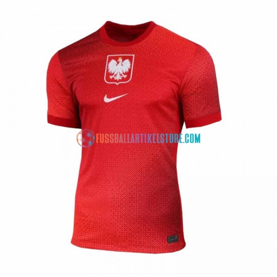 Polen Auswärtsausrüstung Euro 2024 Herren Trikot Rot S/S